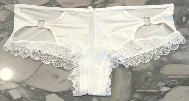 NEW VICTORIA SECRET Very Sexy Side Ring Cheeky Panty - Coconut