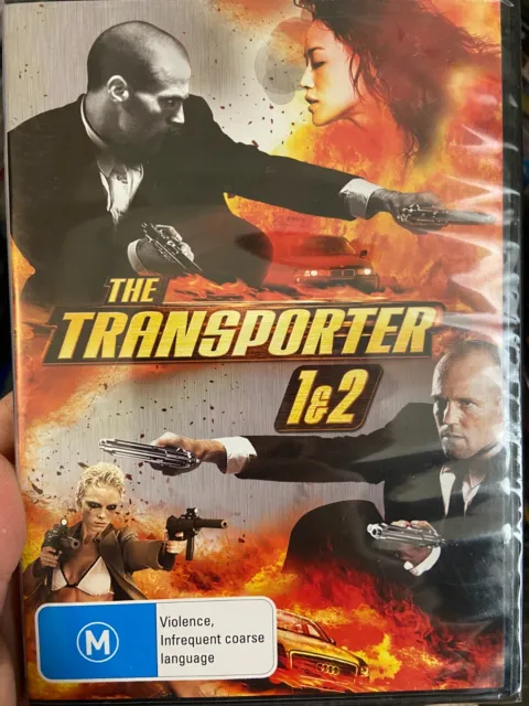 The Transporter 1 and 2 NEW/sealed region 4 DVD (Jason Statham action movies)