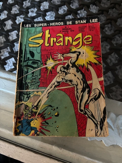 Collection Strange – Numéros 1 à 335 (format PDF), édition 1970-1996, à Contacter