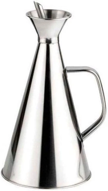 - Oliera Salvagoccia - Acciaio Inox - 250 Ml