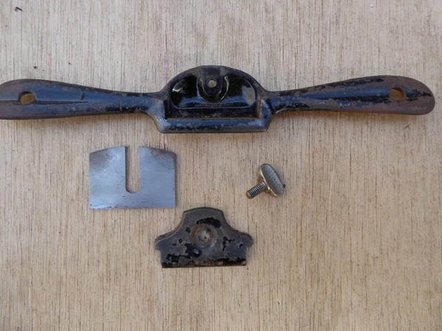VINTAGE STANLEY No 64 FLAT SOLE SPOKESHAVE 2