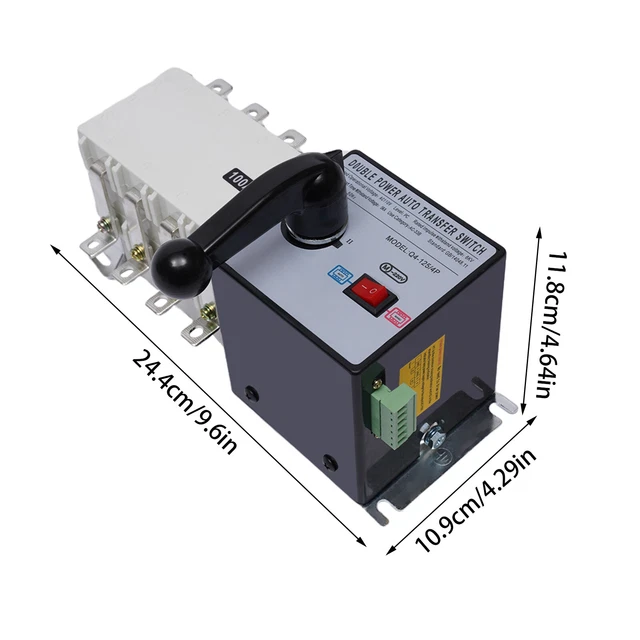 AUTOMATIC TRANSFER SWITCH Dual Power For Generator Changeover Switch 4P