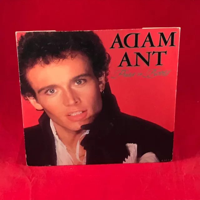 ADAM ANT Puss 'N Boots 1983 UK 7" Vinyl Single original 45 THE ANTS Phil Collins