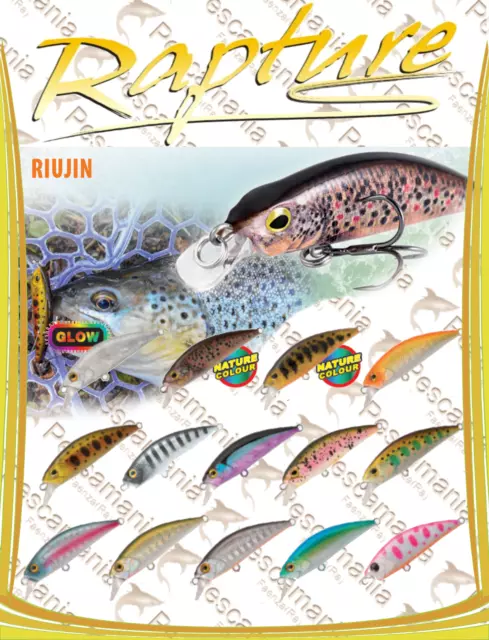 Artificiale spinning hard bait Trabucco Rapture RYUJIN 45mm 4,0gr. Sinking