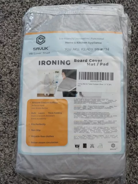 Hand-Held Mini Ironing Pad Sleeve Ironing Board Holder Heat Resistant Glove  Mat