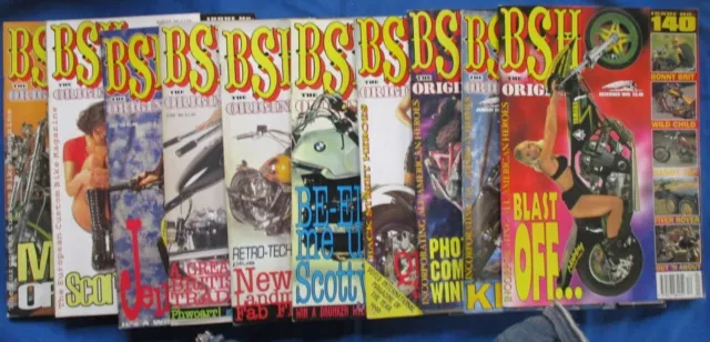 Back Street Heroes (BSH) Magazine - Issues 141 - Dec 1995 to 149 - Sep 1996