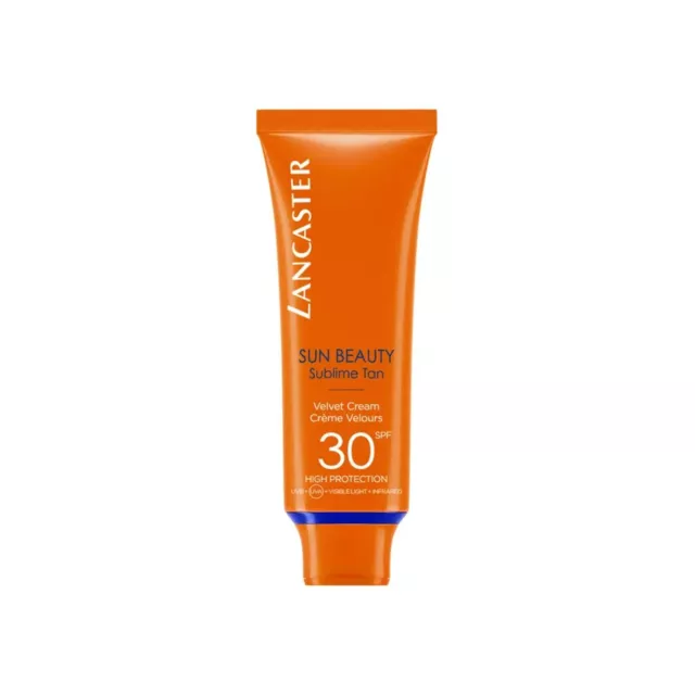 Lancaster Sun Beauty Crema Viso Vellutata SPF30 Protezione Solare Alta 50ML