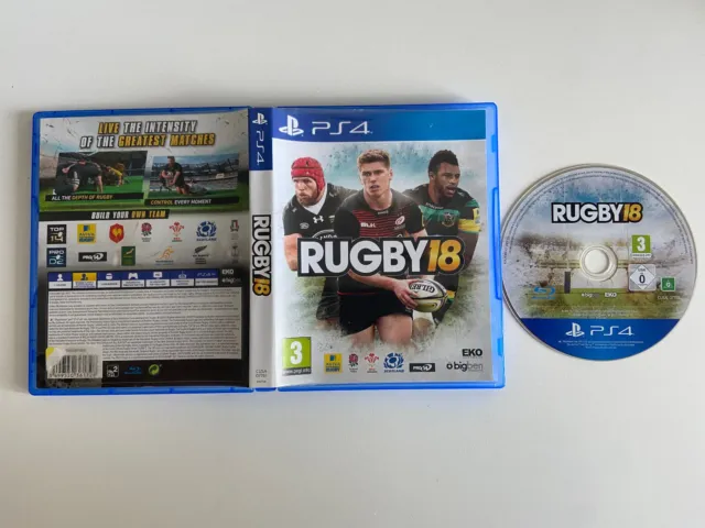 Jeu Rugby 18 2018 PlayStation 4 en boite PS4 Sony FR
