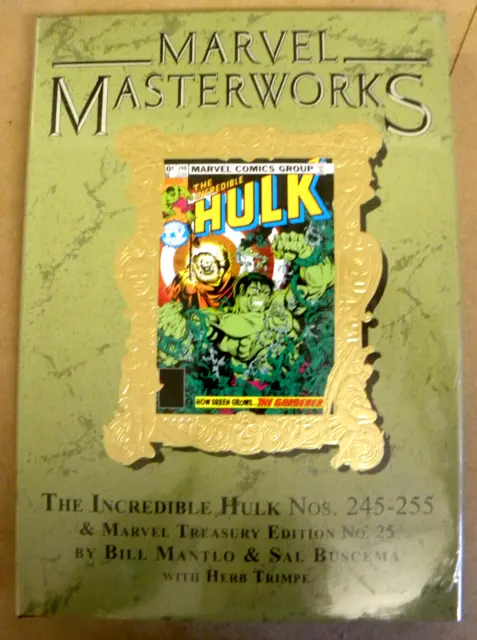 Marvel Masterworks 2022 INCREDIBLE HULK Vol 329 hc NEW $75 qq Ltd to 819 Variant