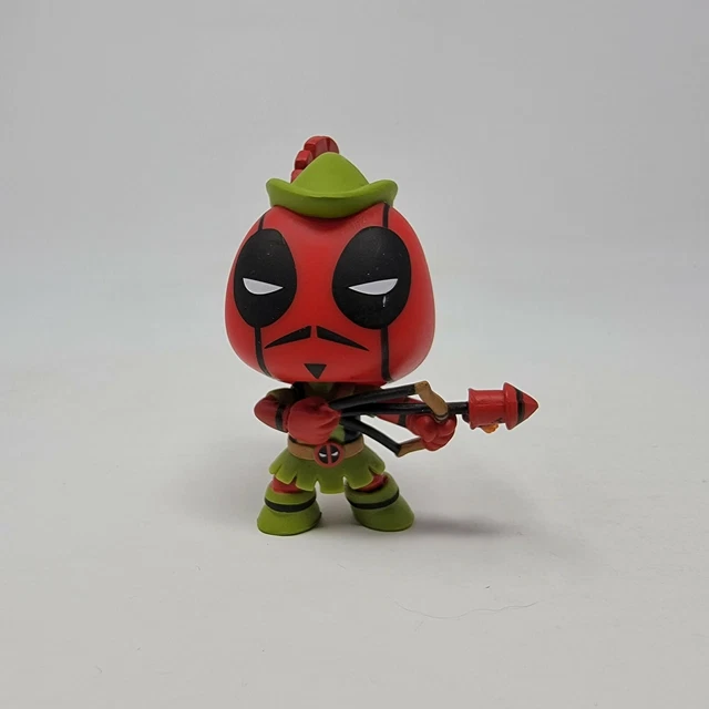 Funko Mystery Minis Marvel Deadpool Robin Hood Hot Topic Exclusive Bobblehead