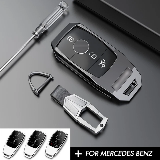 Zinc Alloy Car Key Fob Case Cover For Mercedes Benz A B C E S G GLA GLB GLC GLE