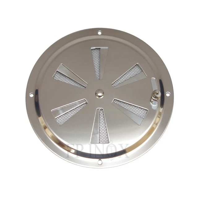 Grille D'aération Rectangulaire Avec Moustiquaire 340x116 Mm - Inox, Fabrication Française