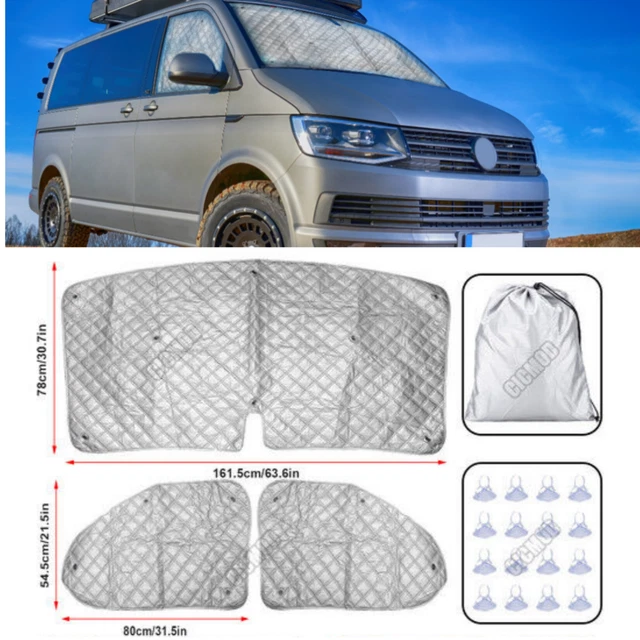 Scheibenabdeckung Thermomatte Seitenfenster Sonnenschutz Abdeckung Für VW T5 T6