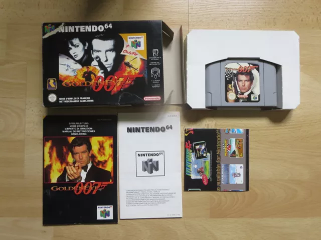 Goldeneye James Bond 007 Nintendo 64 Jeu Boite Complet N64