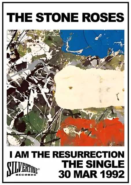 The Stone Roses A4 Print Resurrection Poster Wall Art Album CD