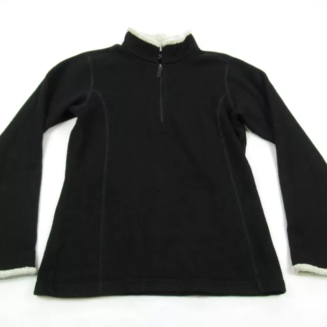 Spyder Jacket Boys Medium Black Long Sleeve Full Zip Pockets Outdoors