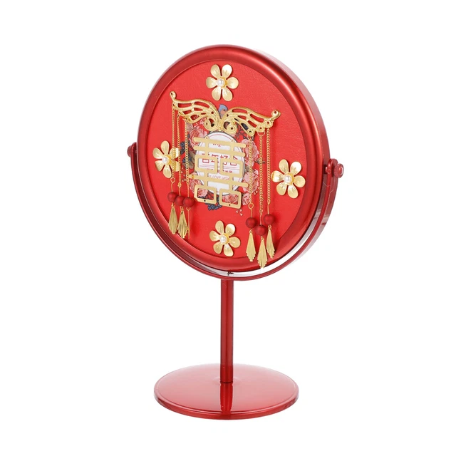 Specchio Bagua Cinese In Ottone Per Feng Shui, 7 Cm, A Doppia Faccia, Da Appendere Sopra La Porta
