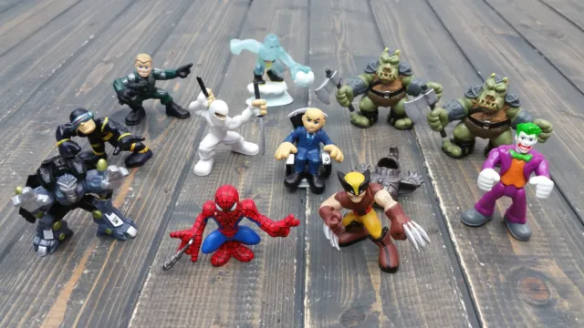 Marvel Super Hero Squad X-MEN MIX LOT / CD Comics Joker / Marvel Spider Man