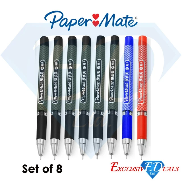 PAPER MATE INK Joy 8 Pack Gel Pens Comfort Easy Grip Fast Drying Pens