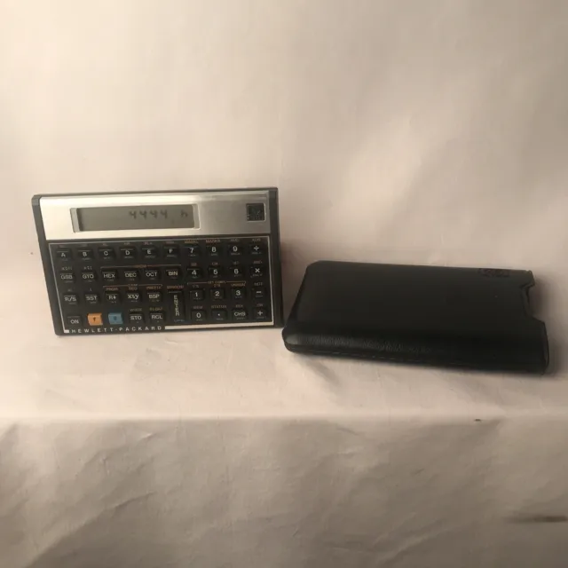 Vtg Hewlett-Packard HP 16C Computer Scientist Calculator W/ Case Working USA