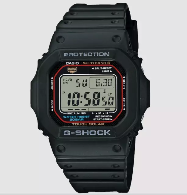 CASIO G-Shock GW-M5610U-1ER Solare Radiocontrollato 3495 - Listino 129,00 euro