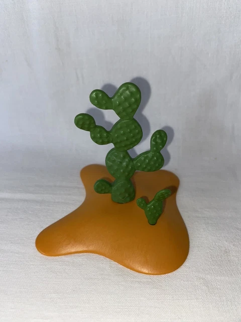 Playmobil Décor - Gros Cactus Désert Western (occasion) - Accessoire Pour Scène Cowboy Et Indiens