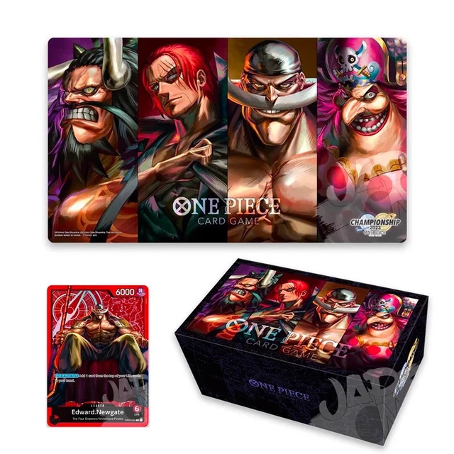 Jeu de Cartes Une Pièce - Boîte d'Illustration IB-05 / Vol.5 - Anglais Nouveau 4 Boosters & Promos et BB-Toy-Trades Toploader