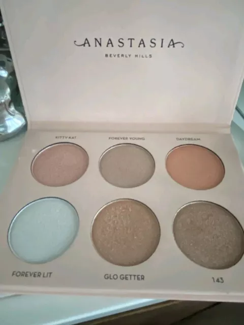 Anastasia Beverly Hills Glow Kit Highlighter Nicole Guerriero Puder Powder Gold