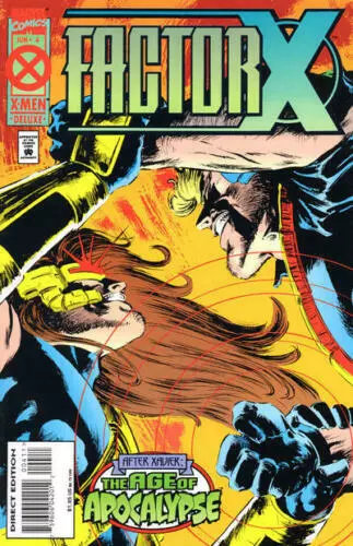 Factor X # 4 Marvel Comics June Jun 1995 VFNM