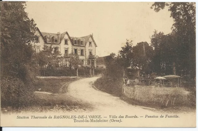 CPA 61 - Station Spa BAGNOLES-DE-L'Orne - Villa Of Buards - Guesthouse