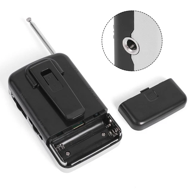 RADIO PORTABLE AM/FM/WB avec antenne télescopique et tuner haute ...