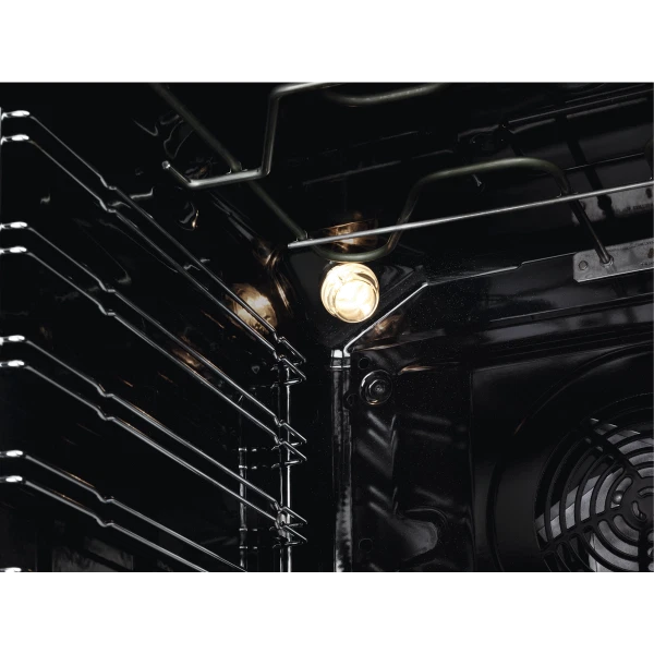 Zanussi ZOHKF0X1 - Insert à Bois / Four - Inox Avec contre Empreintes Digitales 6