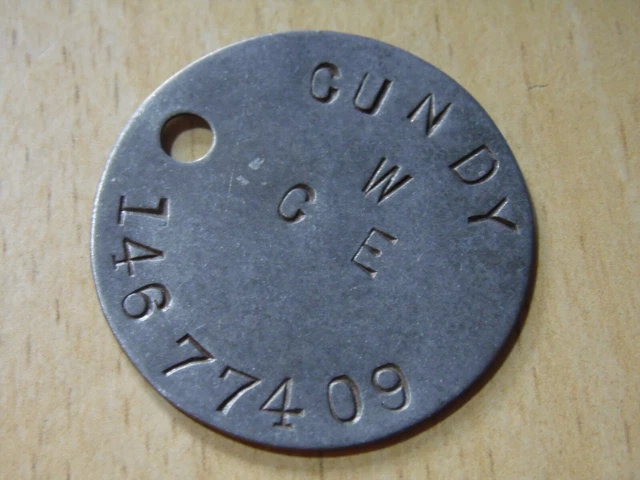 WW2 RELIC DOGTAG ww2 RAC RTR Recce Replacement from GSC - CUNDY 409 EUR ...