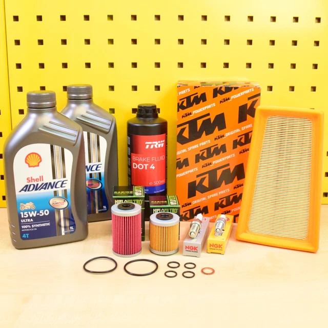 Servicekit Motul 300V 15W-60 Passt Für KTM Duke SMC SM/R 690 Bis