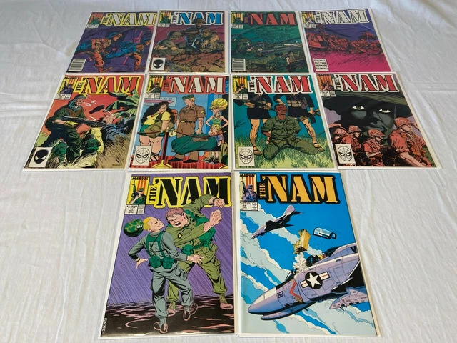 Nam 10 11 12 13 14 15 15 16 17 18 19 NM- to VF 9.2 to 8.0 Copper Age 1987