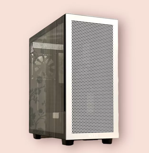 @NEW/READ INSIDE@ NZXT H7 Flow WHITE ATX Mid Tower PC Gaming Case NNZ04NRI