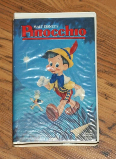 Walt Disney's Pinocchio VHS. Black Diamond Edition