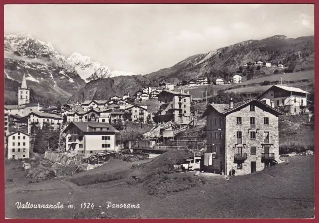 VALLE D'AOSTA VALTOURNENCHE 108 VALTOURNANCHE Cartolina FOTOGRAFICA