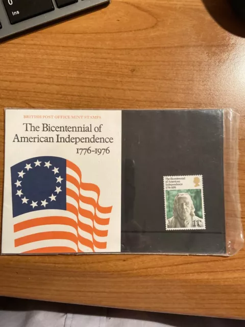 GB  Presentation Pack 80 - 1976 Bicentennial Of American Independence