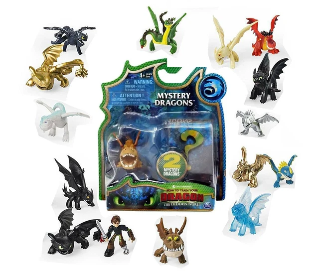 KIDS HOW TO Train Your Dragon Mystery Dragons Mini Figures Dreamworks