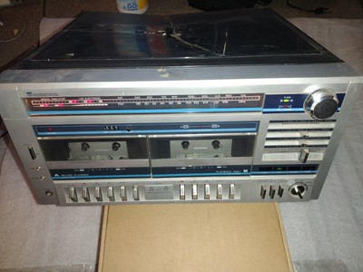 SEARS AM/FM STEREO System Turntable, Cassette, & 8 Track 304.91943 050 ...