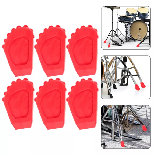 Drum Rubber Feet Replacement Kit - 6pcs-