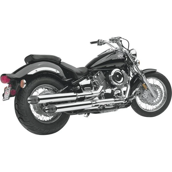 Hard Krome 3.5" Slash-Cut Slip-On Exhaust - 40-4150