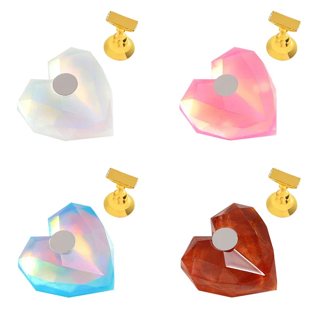 Nail Art Base Aurora Love Shaped Manicure Tools for Manicurist Palette Exercise