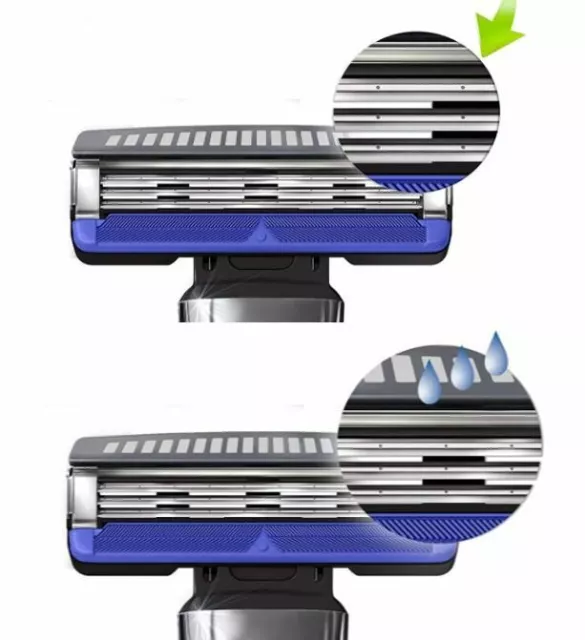 EasyFit Gillette Mach 3 Turbo Power kompatible Rasierklingen 4 5 8 10 12 15er Pack