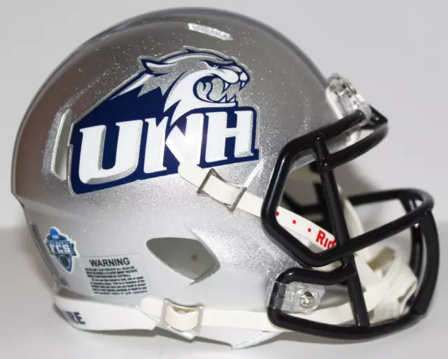 2021 New Hampshire Wildcats Custom Riddell Mini Helmet vs Towson