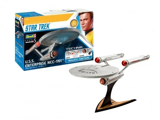 Modellauto Modell model kit bausatz Revell Enterprise Star Trek - 1:600