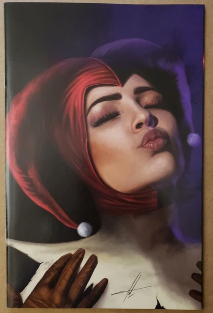 DARK KNIGHTS OF STEEL #1 CARLA COHEN Virgin Variant Harley Quinn DC COMICS