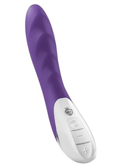 Mystim Sassy Simon Vibrator, Deep Purple