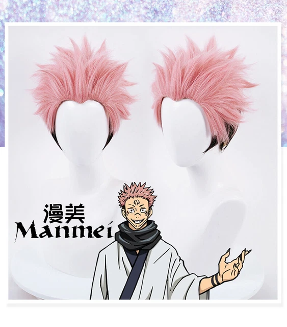 Bi Bi Hou Alien Stage Ivan Cosplay Perücke - Kurze Schwarze Anime Perücke Für Erwachsene